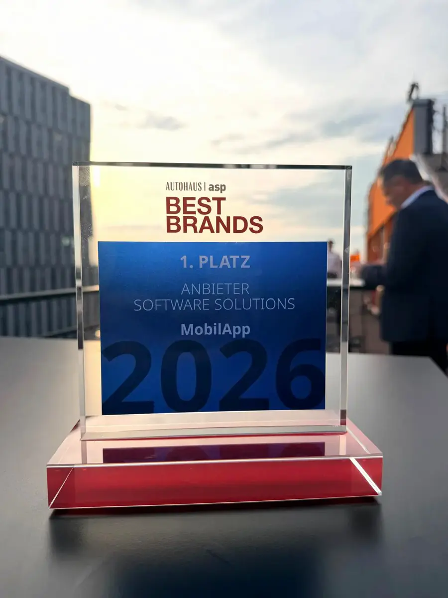 Glastrophäe AUTOHAUS asp Best Brands 2026
